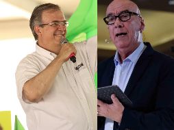 Dante Delgado fue cuestionado sobre la posibilidad de que Marcelo Ebrard se registre como aspirante externo a dicha candidatura. ESPECIAL / EL INFORMADOR y SUN