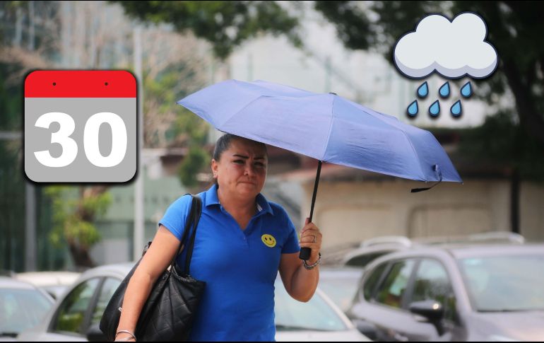 En Guadalajara amanece con nubosidad dispersa, aumentando hacia la tarde, favoreciendo así, la presencia de lluvias con actividad eléctrica de manera dispersa. SUN / ARCHIVO