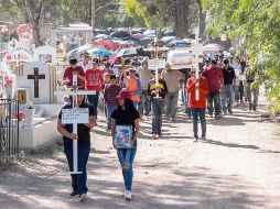 En Zacatecas se dio el último adiós a los seis muchachos que fueron privados de la libertad por un grupo armado y encontrados sin vida. SUN/D. Valde