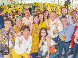 La representante del Frente Amplio por México estuvo ayer en Tabasco. EL UNIVERSAL