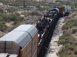 López Obrador reconoció que los migrantes pasan por México con muchos riesgos y violaciones a sus derechos humanos. EFE / L. Torres