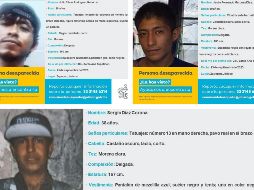 La Fiscalía ya se encuentra investigando para dar con el paradero de los desaparecidos. ESPECIAL