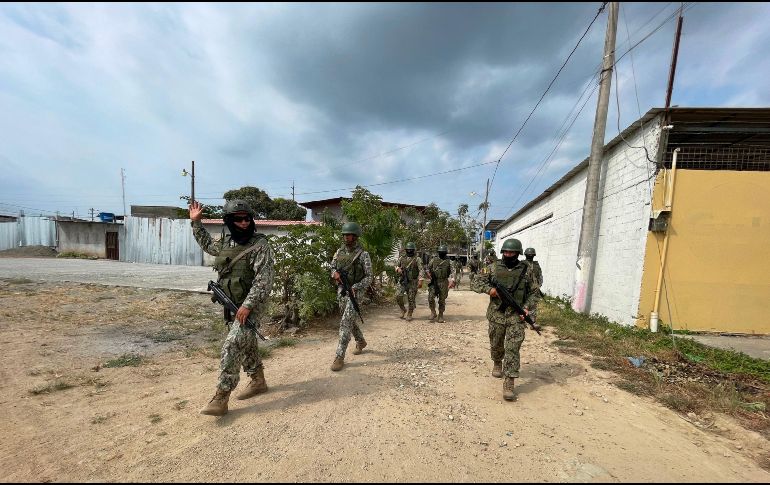 Ecuador atraviesa la peor crisis de inseguridad en décadas desatada por estructuras del crimen organizado dedicadas al narcotráfico, la extorsión y los secuestros, entre otros delitos. AFP / ARCHIVO