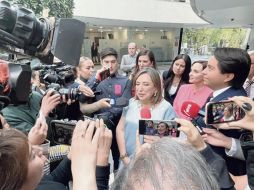 La senadora afirma que es responsable aceptar la vigilancia de la Sedena. EL UNIVERSAL
