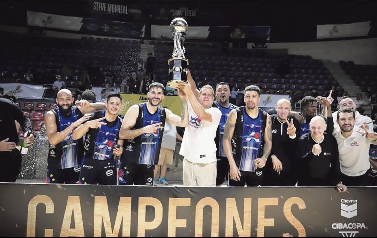 La organización jalisciense es bicampeona del Circuito de Baloncesto de la Costa del Pacífico. ESPECIAL/ Astros de Jalisco