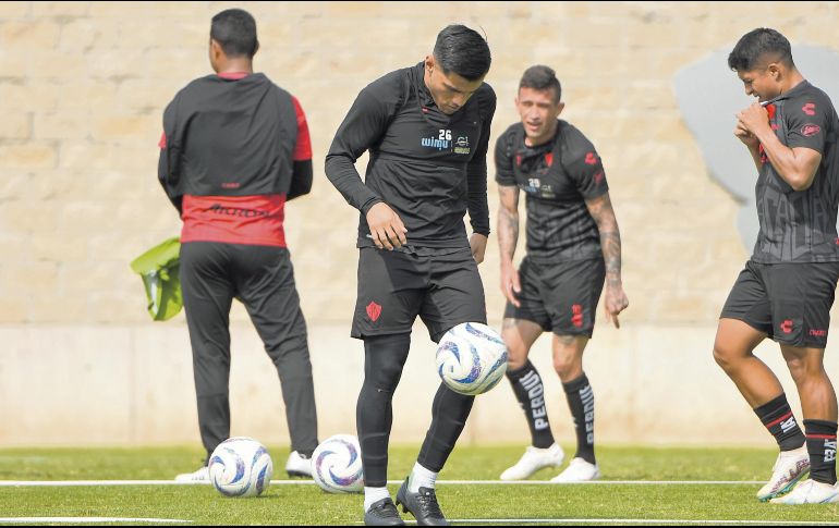 Los jugadores del Atlas se preparan con intensidad en las instalaciones de La Academia AGA, inaugurada el pasado 5 de septiembre. IMAGO7