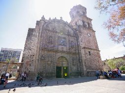 El templo del San Francisco está ubicado en el Centro Histórico de Guadalajara. EL INFORMADOR / ARCHIVO