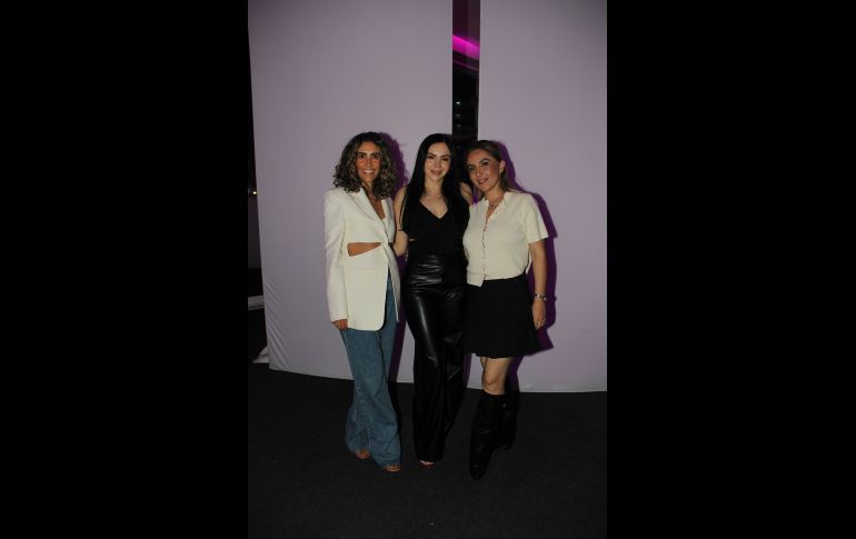 Vanessa Hernández, Mariela Cortez y Fernanda Reyes. GENTE BIEN JALISCO/ Esmeralda Escamilla