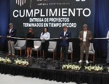 Corte de listón por Antonio Gómez, Iris Barraza, Citlali Anaya Tenorio, Luis Montes De Oca y Fabián García