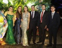 Paulina Cid, Lilia Huizar, Frida Cid, César Cid, César Cid Jr y Mateo Cid. GENTE BIEN JALISCO/ Tony Martínez