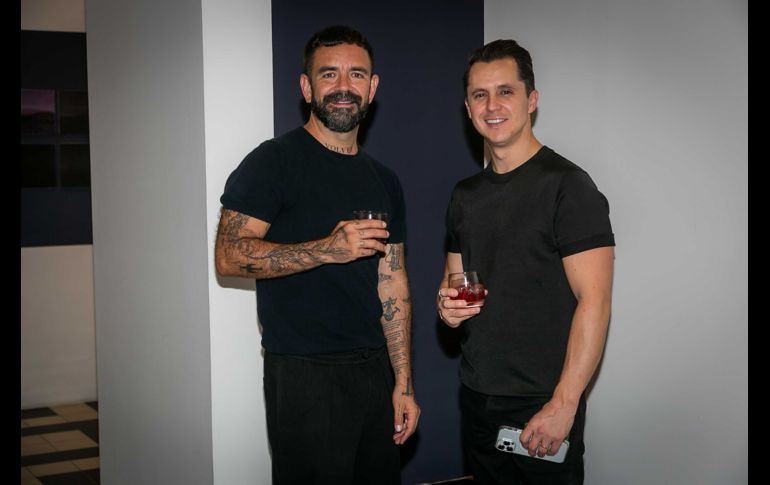 Alex Serratos y Luis Lozano. GENTE BIEN JALISCO/ Jorge Soltero