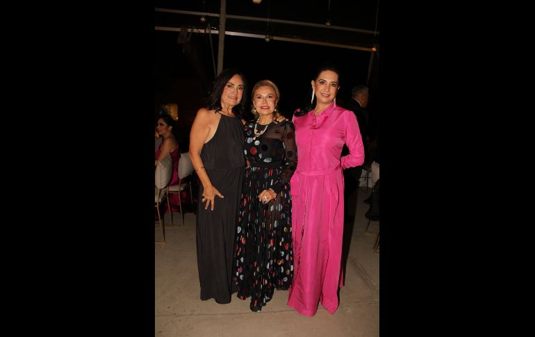 Martha Pérez, Mónica Martín del Campo y Laura Díaz. GENTE BIEN JALISCO/ Esmeralda Escamilla
