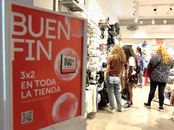 Para esta edición del Buen Fin, se espera que continúe el incremento en la derrama económica y los comercios que se sumen tras la pandemia de COVID-19. EL INFORMADOR / ARCHIVO