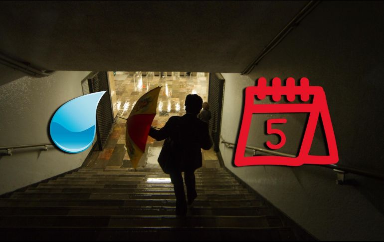 El frente frío número 4 traerá lluvias torrenciales para varios estados del norte de México este jueves 5 de octubre. NTX / ARCHIVO