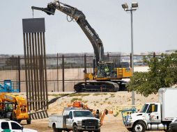 Pese a que algunos sectores avalan la construcción del muro fronterizo por parte de Estados Unidos, la administración de Biden se dice en contra. EFE