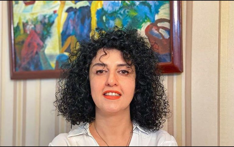 Narges Mohammadi ha sido encarcelada 13 veces y condenada en cinco ocasiones. AFP / ARCHIVO