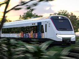 El anunció se hizo en las instalaciones de la estación Cancún en Quintana Roo, del Tren Maya. ESPECIAL / GOBIERNO DE MÉXICO