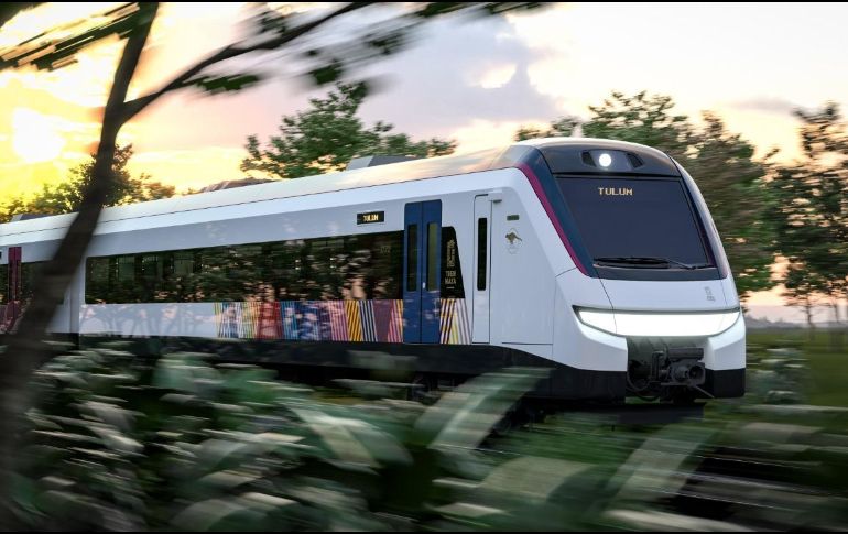 El anunció se hizo en las instalaciones de la estación Cancún en Quintana Roo, del Tren Maya. ESPECIAL / GOBIERNO DE MÉXICO