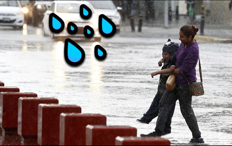 Este viernes amaneció con lluvia en el Área Metropolitana de Guadalajara, por efectos de la tormenta tropical 