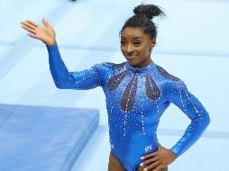 Simone Biles consigue su 27ma medalla y hace historia ganando su 6to All-Around. EFE.