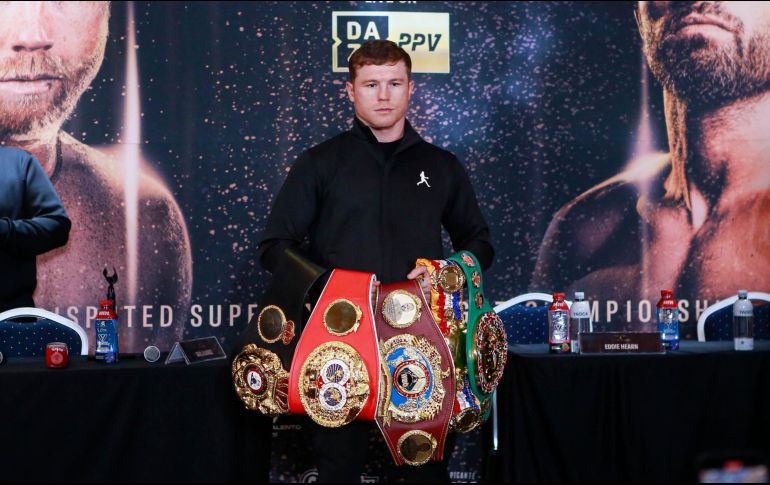 Si alguna vez te has preguntado cuánto dinero tiene el Canelo Álvarez, te contamos un poco a cuánto asciende su fortuna. EL INFORMADOR/ ARCHIVO.