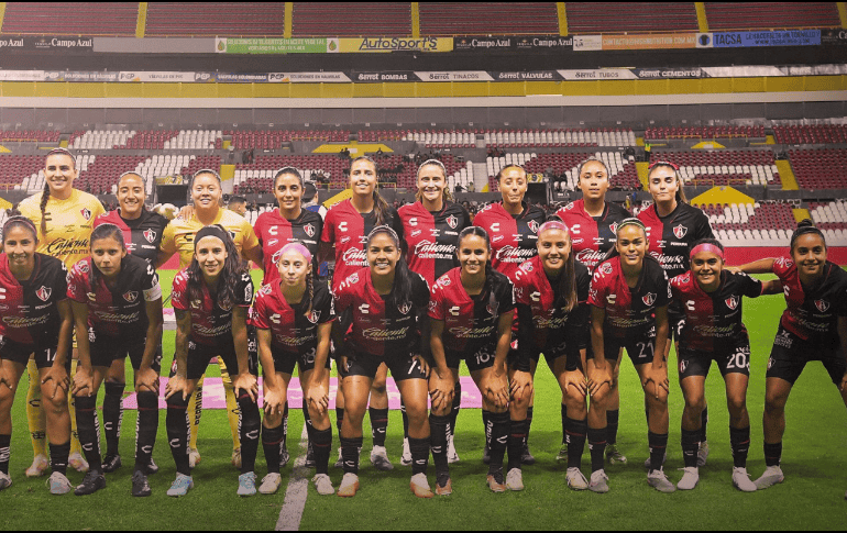 Atlas continúa su ascenso en el torneo al vencer 3-1 a Mazatlán, sumando así 14 puntos en la tabla general. ESPECIAL/ Atlas femenil.