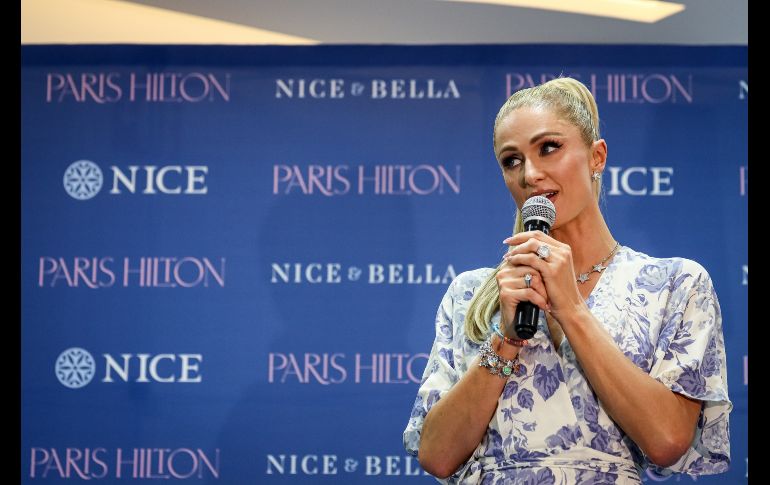 Paris realizó esta visita exprés a través de la firma Nice, la cual también tiene una fundación.