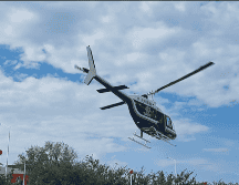 Las autoridades correspondientes buscan la manera de descender y recuperar el cuerpo. ESPECIAL