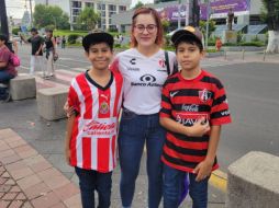 Said, el chivista de la familia, dijo sentirse orgulloso de su equipo pese al mal paso en los últimos partidos. EL INFORMADOR/M. Hernández