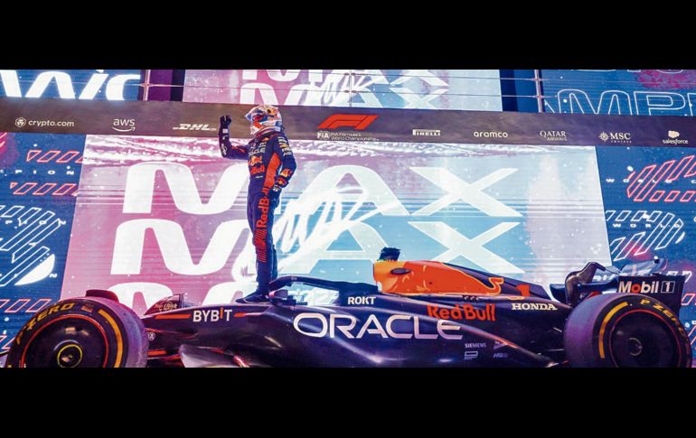 Max Verstappen, tres veces histórico