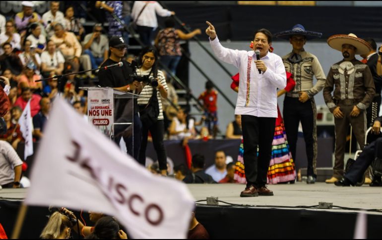 Advirtió que no se puede dejar fuera a los perfiles competitivos que hay al interior de Morena y de sus partidos aliados. EL INFORMADOR/A.Navarro