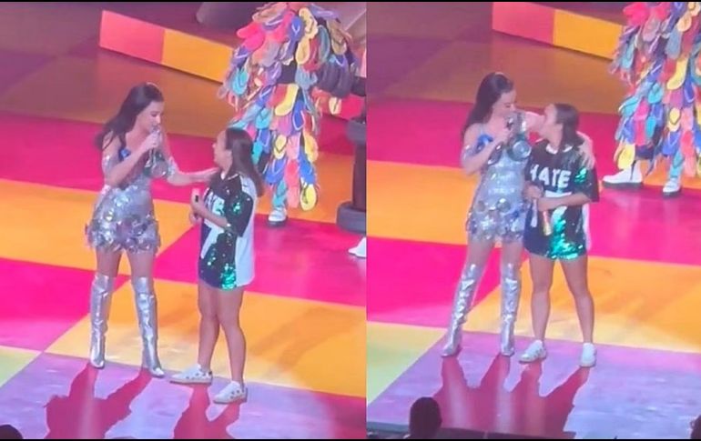 La actitud de la joven causó furor entre el público de Las Vegas. ESPECIAL / TIKTOK