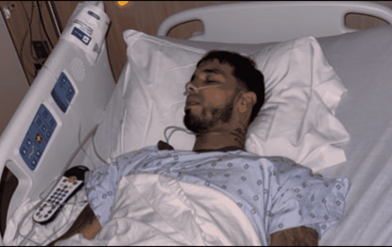 Anuel AA se encuentra delicado de salud, por lo que su carrera musical tomará un receso. ESPECIAL/ Instagram de Anuel.