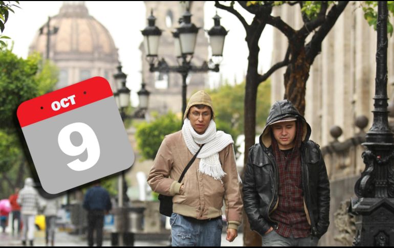 Muchos y muchas tapatías se dieron cuenta de una baja en la temperatura. EL INFORMADOR / ARCHIVO