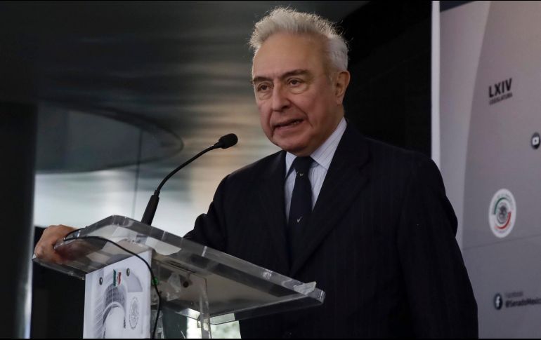 ''En su momento será propuesto el senador Héctor Vasconcelos, es una gente muy preparada, tiene doctorado en Harvard