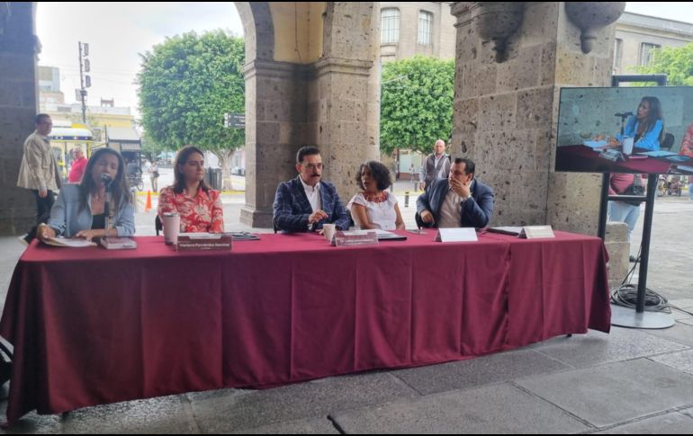 “Son dos años en los que Pablo ha demostrado cuál es su prioridad, es destinar más recursos para comprar voluntades que le puedan ayudar a sus proyectos políticos”, refirió el Coordinador de las y Regidores de Morena en el Ayuntamiento de Guadalajara. EL INFORMADOR / J. Velazco