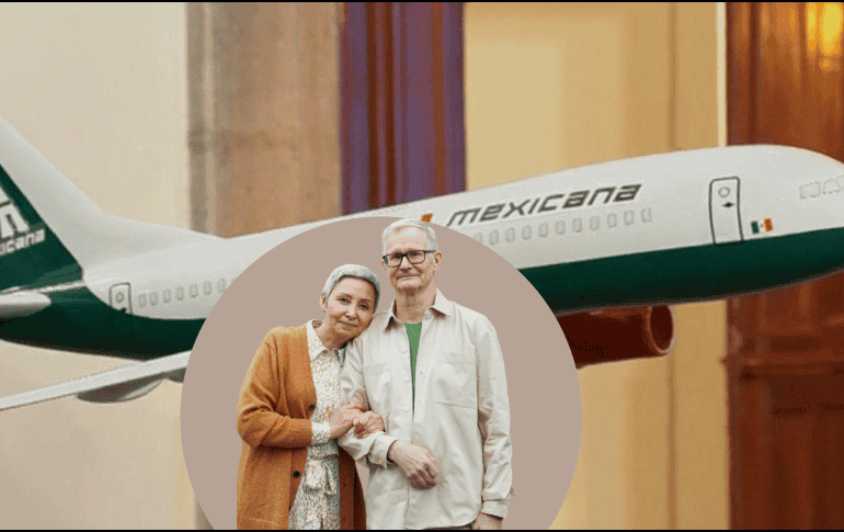 Los adultos mayores obtendrán hasta el 20% de descuento al viajar con Mexicana de Aviación. ESPECIAL.
