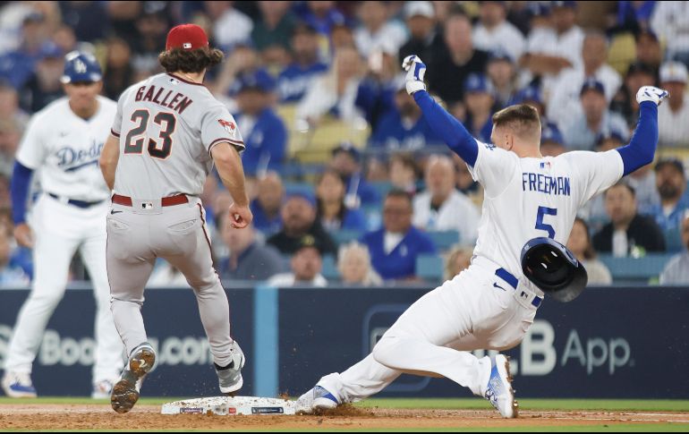 La ofensiva de los Dodgers ha pasado inédita los dos primeros partidos de la serie. EFE/C. Brehman