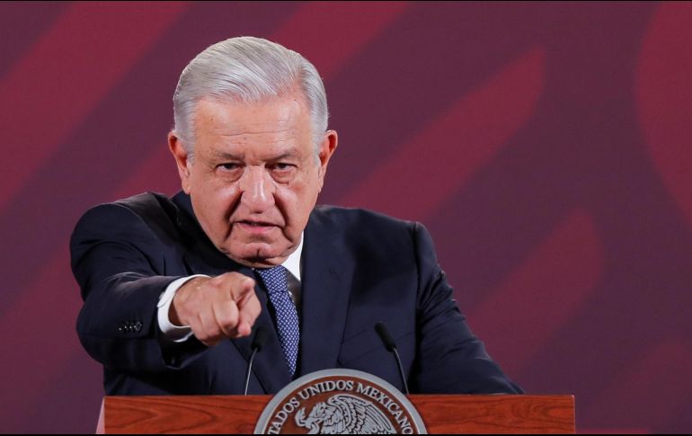 A petición del INE, López Obrador retira posdata dedidca a conservadores. EFE / I. Esquivel