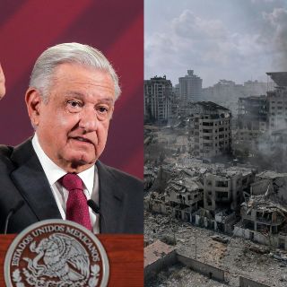 López Obrador rechaza "polemizar" con Israel al defender su postura sobre Gaza