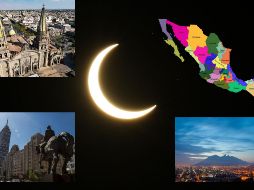 El eclipse solar será este sábado14 de octubre del 2023. EFE/ ARCHIVO/EL INFORMADOR/ ARCHIVO/SUN/ ARCHIVO