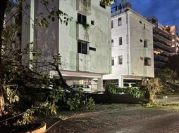 Las lluvias que trajo el huracán 