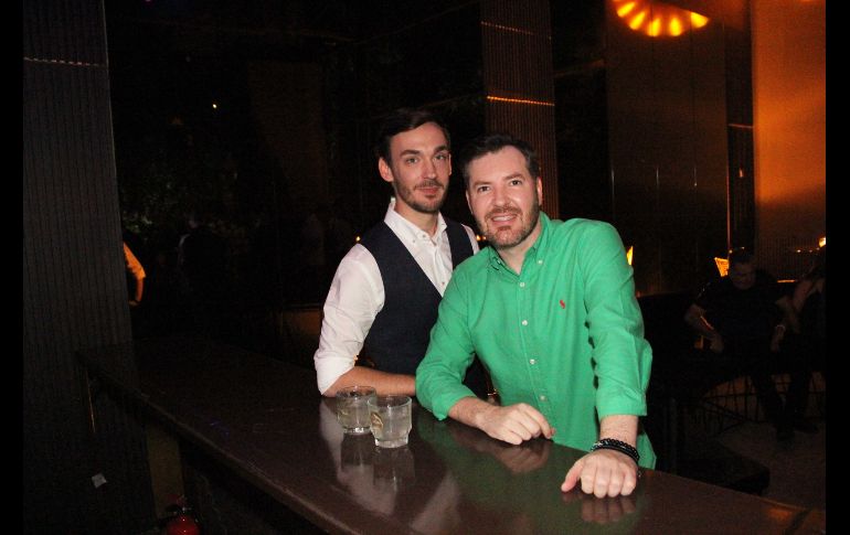 Roy Hernández y Mikhail Orlob. GENTE BIEN JALISCO/ Esmeralda Escamilla