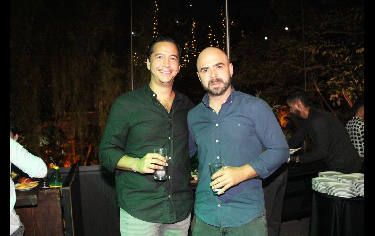 Guillermo Vazquez y Michel Warren. GENTE BIEN JALISCO/ Esmeralda Escamilla