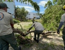 Una de las afectaciones significativas fue la inundación del Hospital Regional de Autlán de Navarro. CORTESÍA/PC y Bomberos de Jalisco