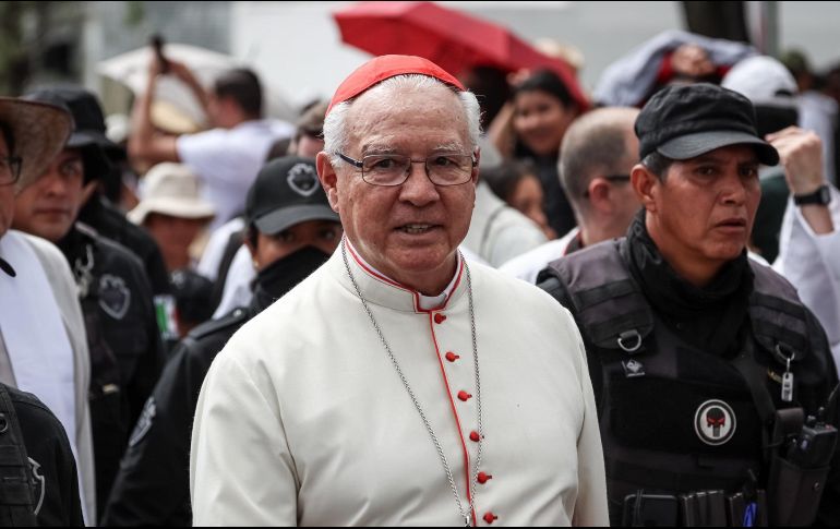 Indicó, que la violencia, la muerte y la desaparición no son el destino de la sociedad ni de las y los fieles de la Iglesia católica. EL INFORMADOR / H. FIGUEROA