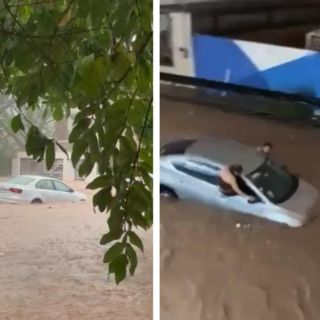 Tras paso de huracán "Lidia", tromba castiga a Vallarta (VIDEOS)