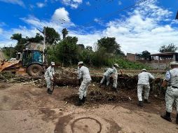 El DIF Jalisco ha repartido insumos como despensas, medicamentos y artículos de primera necesidad. CORTESÍA/Protección Civil