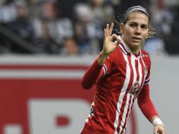 Con doblete “Licha” llegó a los 101 goles con la institución rojiblanca. EL INFORMADOR / ARCHIVO.