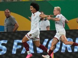 El delantero del Mazatlán anotó al minuto 85 y puso a Venezuela en el sexto lugar de la eliminatoria, el último que da pase directo al Mundial 2026. AP/A. Penner